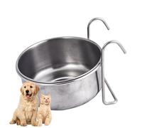 Celuicion Bol À Oiseaux pour Cage | Bols pour Oiseaux et Accessoires en INOX - Distributeur d'eau en Acier Inoxydable À Large Ouverture pour Calopsittes Transport Et Habitat