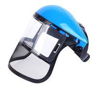 Celuicion Bouclier de visage de sécurité, bouclier de visage protecteur - Bouclier facial de meulage - Couverture de chapeau léger anti-buée clair pour le travail de réparation automatique
