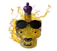 Celuicion Carafe à whisky, verseuse à liqueur léopard pour vin whisky, décor pour bar distributeur d'alcool pour barmans restaurants pour fêtes de vacances brandy bourbon tequila vodka