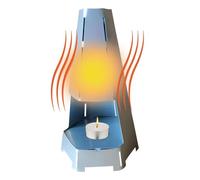 Celuicion Chauffe à Lume Bougie En Métal,Chauffe-Vent Électrique Pour | Mini Table avec Chauffage à Thé Light pour Intérieur Extérieur Chambre Salon Jardin Camping,Utilisation En Extérieur