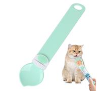 Celuicion Cuillère primaire pour chats - distributeur collation rayée - distributeur léchable mélange nourriture collation liquide humide repas animaux domestiques