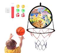 Celuicion de basket 2 en 1 - Jeu de fléchettes - Planche de basket-ball sûre - Cadeau d'anniversaire d'enfant - Pour filles et tout-petits