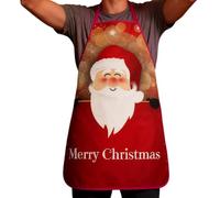 Celuicion De Cuisine De Noël - Outil De Fête À Bavoir Imperméable,Décoratifs pour la Cuisine,Pour Hommes Boulangers Femme Famille Cuisson Jardinage Barbecue Grill