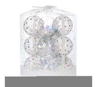 Celuicion Décorations de Sapin de - Décoration incassable - Boules à Suspendre - pour Chambre à Coucher, Magasin, Maison, Vacances, fête, Festival, intérieur et extérieur