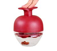 Celuicion Dénoyauteur de Cerises,Appareil À Dénoyauter Les Cerises À 4 Trous,Dénoyauteur D'Pour La Confiture - Pour Les Fruits Les Prunes La Cuisine À Domicile Le Camping Le Pique-Nique En