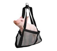 Celuicion Élingue de Mollet pour peser, Balle de Moquette de Veau | Aider Les élingues de l'échelle de Poids pour Les Petits Animaux | Faisceau de soulèvement du bétail Non avec des Sangles réglables