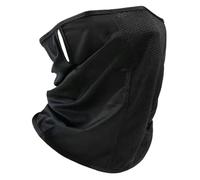 Celuicion Face Gaiter, couverture de visage, Bandana faciale en soie de glace, Couverture de visage tirant casque bandana respirant pour les activités sportives de plein air protection UV, Noir ,