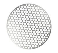 Celuicion Grill Net pour poêle, rond barbecue grill net - Net BBQ en maille ronde en acier inoxydable - Pots de camping, supports de barbecue, grille de feu de camp de randonnée, pique-nique