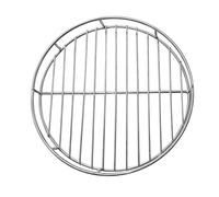 Celuicion Grille de barbecue, plateau de 24 cm en acier inoxydable résistant à la chaleur | Grille ronde en grillage métallique, pour refroidir, griller, faire sécher et frire en plein air au camping