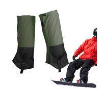 Celuicion Guêtres pour bottes | Bretelles de protection de serpent imperméables - Protection des jambes réglable pour la randonnée hivernale, l'escalade, la pataugeoire, l'été, les sentiers en plein