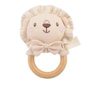 Celuicion Hochets Doux pour Bébés | Hochet Sensoriel Doux Animaux | Peluche Sensorielle de Préhension Fille Garçon Formes Éléphant Ours Lapin Lion