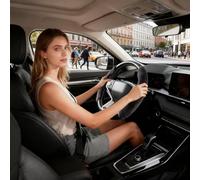 Celuicion Housse de volant | Protection stable douce et élastique | Housse de volant de voiture, convient pour les familles, voitures, camions, SUV à l'intérieur et à l'extérieur, garage et intérieur