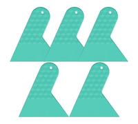 Celuicion Kit D'Outils pour Teinture De Vitres,5 Pièces Outil Applicateur Anti-Dérapant pour Automobile,Kit de Film pour Vitres | pour Automobile Meubles Intérieur Carrosserie Bureau Pièce