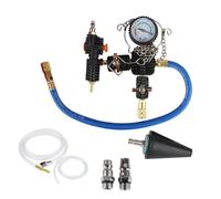 Celuicion Kit testeur de pression de liquide de refroidissement - Test d'étanchéité du système de refroidissement - Outil de recharge - Détecteur de fuite pour réparation automobile - Équipement de