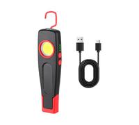 Celuicion Lampe de travail LED portable | Lumières d'inspection d'urgence portables | Lampe pliante lumineuse pour extérieur Camping Atelier Garage
