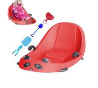 Celuicion Luge pour tout-petits - Équipement pour les sports d'hiver - Frein intégré - Luge à neige pour enfants - Pour les enfants et par temps froid sur les collines couvertes de neige dans le parc