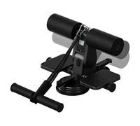 Celuicion Machine de siège portable, mise en place assistant dispositif - EXERCTEUR ABS avec tapis d'aspiration, repose-pieds et corde de tension,Équipement de conditionnement physique avec fonction
