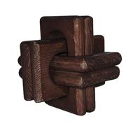 Celuicion Nœud décoratif en bois sculpté à la main, style bohème, moderne, rustique, accessoire de maison, pour bibliothèque, bureau, chambre à coucher, buffet, centre de table, décoration d'étagère