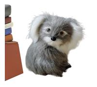 Celuicion Peluche Koala, modèle animal détaillé | Figure réaliste pour décoration domestique, modèle artisanal de petite taille pour table de chevet, table de toilette, bibliothèque