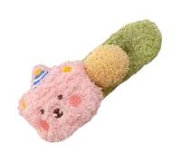 Celuicion Pinces à cheveux - Pinces en peluche ourson latérale pour cheveux - Accessoires de style ours dessin animé, coiffe décorative aux couleurs vives pour rendez-vous, pour l'école