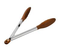 Celuicion Pinces à salade - Outil de 30 cm avec verrouillage et antidérapant | Pinces à barbecue en bois | pour cuisine salade, barbecue, grille, grillé, pâte, buffet, poisson, restaurant maison