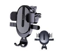Celuicion Porte de téléphone de voiture, support de téléphone portable évacué | Porte de téléphone automatique de verrouillage de voiture | Anti-glissement Strong Grip Stable Stand Stand pour les