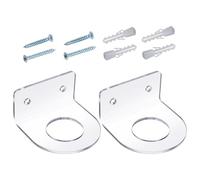 Celuicion Support de Présentation pour Balles de Golf - Étagère Flottante Murale pour Balles de Golf en Acrylique - Support pour 2 Balles de Baseball ou de Collection Sportive
