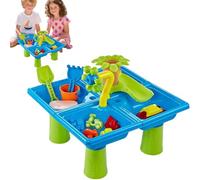 Celuicion Table sensorielle de l'eau, jeu de sable pour extérieur, accessoire d'activité sensorielle pour , jardin, cour