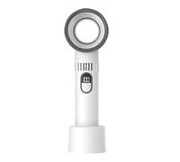 Celuicion Ventilateur sans pales compact | Portable de table et de main,affichage numérique 5 vitesses réglables contrôle tactile silencieux circulateur d'air pour chambre cuisine salon