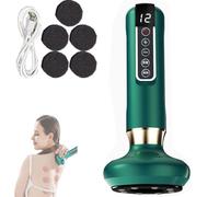Celure Anti Cellulite Massager, 12 Suction Modes Body Sculpting Cellulite Remover Machine, Handheld Cellulite Massage, Effortlessly Sculpt Firmer, Smoother Skin On Belly, Waist, Hips (Green)