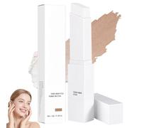 Celyana Fond De Teint 2-En-1 Avec Pinceau Intégré,Clarivelle Fond De Teint Essence Stick Coréen,Fonds De Téint Blanc Couvrant Imperfections,Maquillage Coréen,Full Coverage Concealer (Mediun)