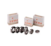 Cema 6903 Roulement de moyeu En acier chromé Argent 17 x 30 x 7 mm Argent 17 x 30 x 7 mm