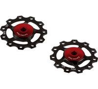 CEMA Galet de dérailleur en aluminium Shimano SRAM 9/10/11 vitesses noir