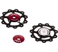 Cema Shimano/sram Full Ceramic Jockey Wheel Set Doré 9-11s