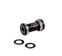 CEMA Pf30 Ceramic Bottom Bracket Cups for Bb30/pf30 68/73 mm, Argent métallique, Valise Extensible avec Face Avant Rigide et Roues pivotantes