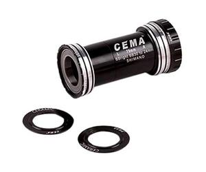 CEMA Sac de Support BBright42 SRAM GXP-Acier Inoxydable-Noir