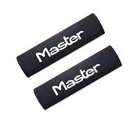 CEMELI 2 pièces Voiture Protège Ceintures de Sécurité Coussin Cuir pour Renault Master Adultes et Enfants Accessoires intérieurs Automobiles,A-White