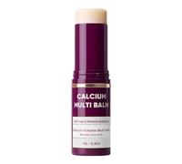 Cemenrete Baume multi-volume de calcium, tige de noyau de rides, collagène coréen, bâton humide, anti-âge, humidité, amande et vitamine E pour baume à lèvres, crème pour les yeux et le cou (1 pièce)