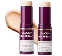 Cemenrete Calcium Multi Balm - Soin Correcteur Anti-Âge pour Affaissement et Rides, Stick Réparateur au Collagène à Hydratation Intensive, Raffermissant pour Visage, Cou et Contour des Yeux (2PCS)