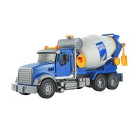 Cement Mixer Toy Truck - Construction Toy Trucks With Lights Sounds, Self Driving Battery Powered Mixer Engines, Creative Fine Motor Skill Development Gears - For Kids Boy Christmas Birthday