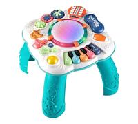 Cemirk Baby Activity Table, Baby Musical Toys 6-12 Months, Activity Center for 1 2 3 Years Old (Size:30 * 30 * 30cm)