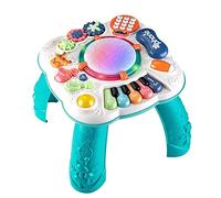 Cemirk Table d'activités pour bébé, jouet musical pour bébés de 6 à 12 mois, centre d'activité pour 1, 2, 3 ans (Taille: 30*30*30 cm)