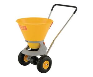 CEMO CEMO Chariot à sel 35l jaune cuve, pneus gonflables avec régulateur de dosage 1-4m Quantité:1