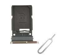Cemobile Plateau pour carte SIM et plateau de carte micro SD de rechange pour Samsung Galaxy S25 Ultra (version SIM unique uniquement) (gris titane)