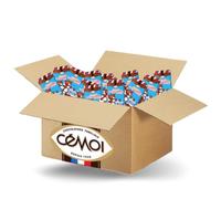 CÉMOI - 100 oursons guimauve chocolat emballés individuellement - 1,15 kg