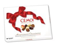 Cémoi boîte assortiment de chocolats nœud rouge 445 g, lot de 2