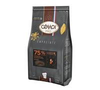 Cemoi Chocolat de couverture noir Equateur cacao 75% 2.5 kg
