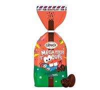 Cémoi - Sachet Œufs de Pâques Méga T'Œufs Noir Croustillant 197g