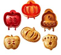 Cemssitu Holiday Mini Pie Mold, Mini Apple Pie Mold for Baking, Hand Pie Press Mold Maker for Holiday Parties & Baking (A)