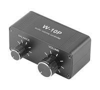 CEMTUKLBP Amplificateur stéréo avec Prise AUX 3,5 mm et connecteurs, Mini amplificateur pour Casque d’écoute destiné aux appareils à Faible Volume, contrôleur de Volume Compact en métal